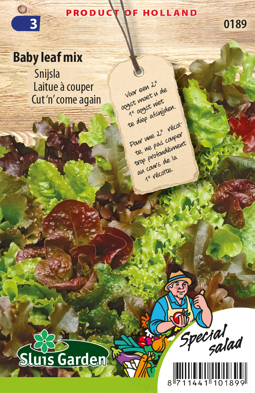 Lettuce Babyleaf mix