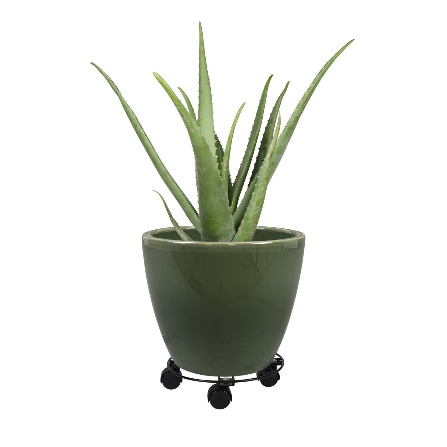 Flowerpot ارجل للاحواض Trolley black D26 H6