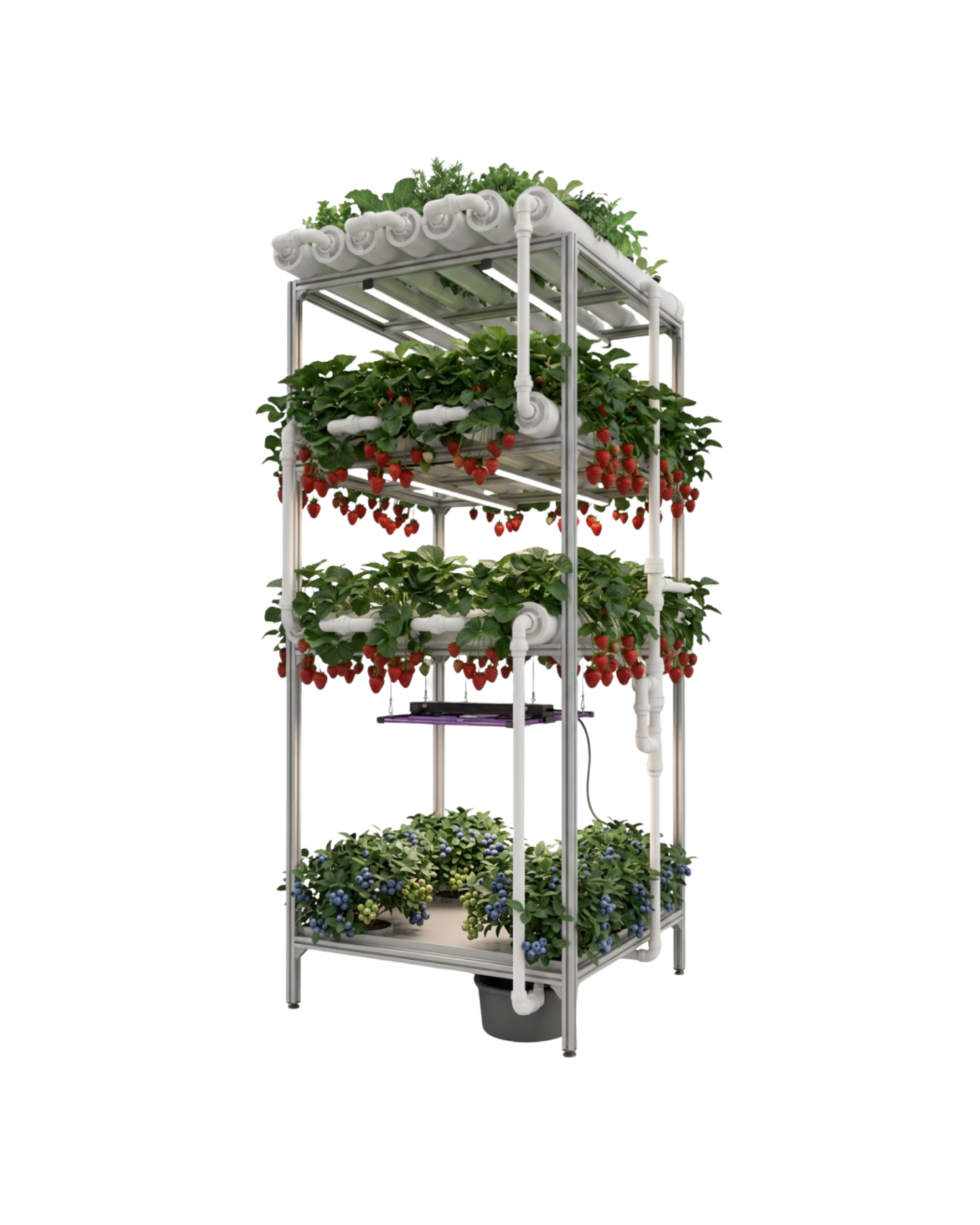 HYDROPONIC tower 3 meters 4 level
