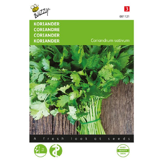 Buzzy® Coriandrum sativum large-seeded