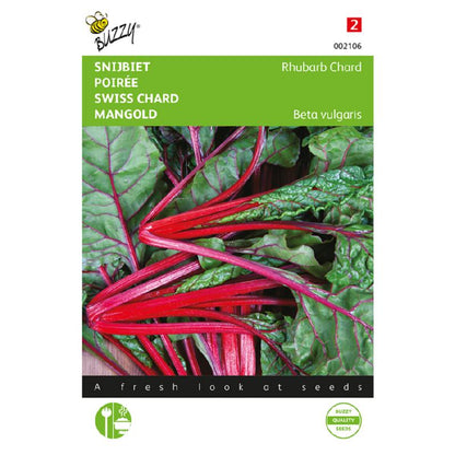 Buzzy® Beet/Swiss Chard Rhubarb Micro Leaf