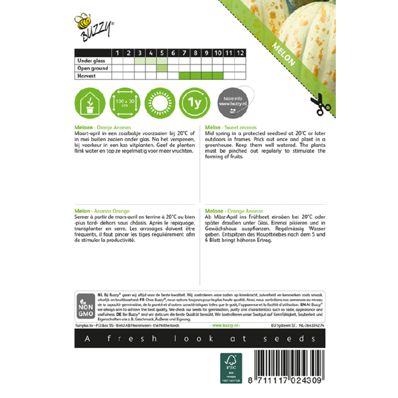 Buzzy® Melon Sweet Ananas