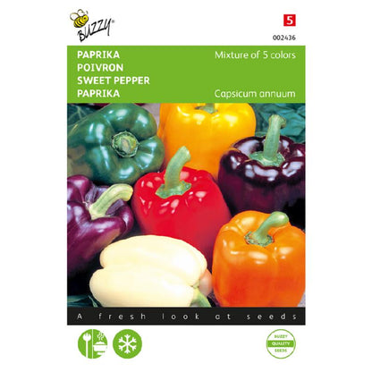 Buzzy® Sweet Pepper Mixture Of 5 Colours