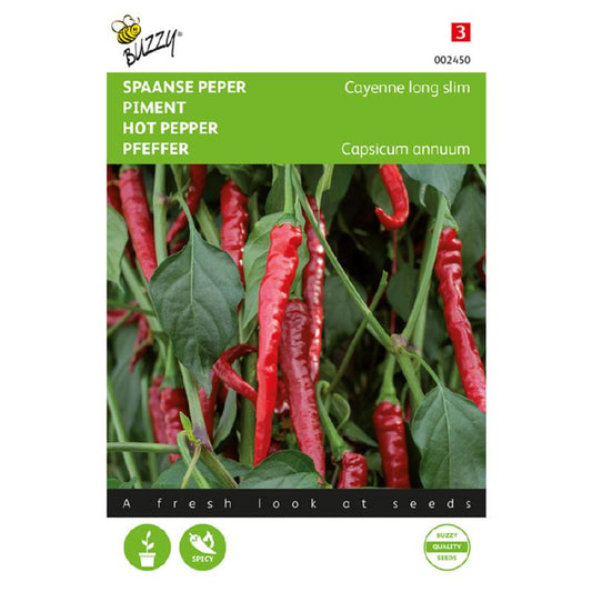 Buzzy® Hot pepper Cayenne long slim