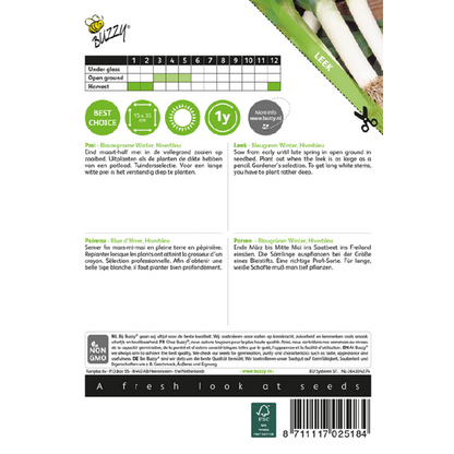 Buzzy® Leek Libertas, late Hiverbleu