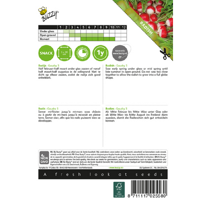 Buzzy® Radish Gaudry 3