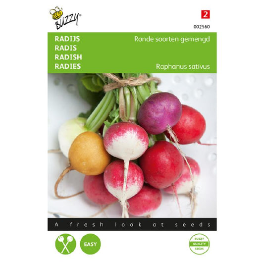 Buzzy® Radish Round variety mixture