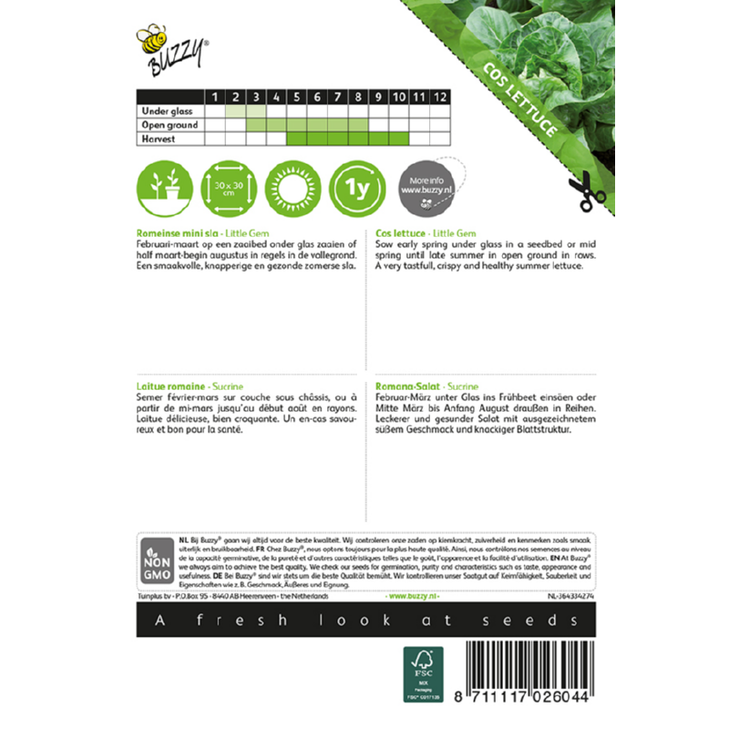 Buzzy® Lettuce Little Gem