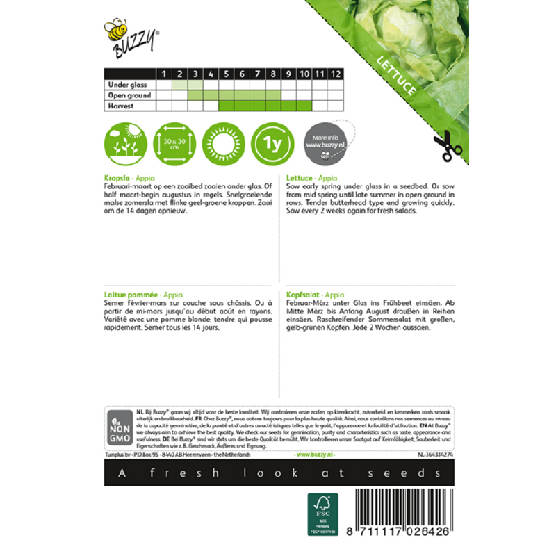 Buzzy® Lettuce Appia