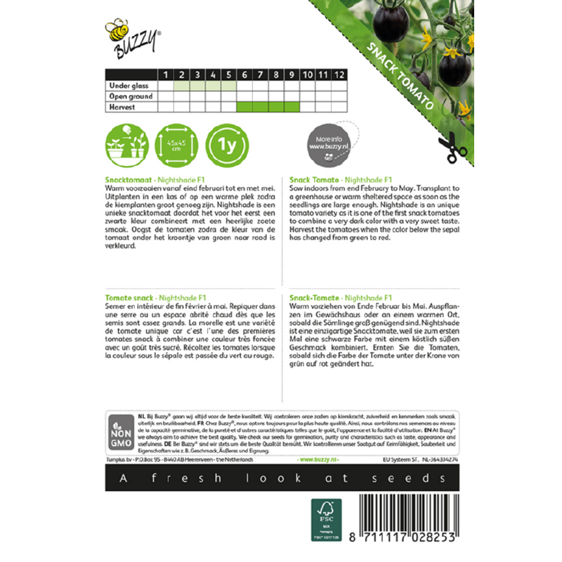 Buzzy® Snack Tomato Nightshade F1