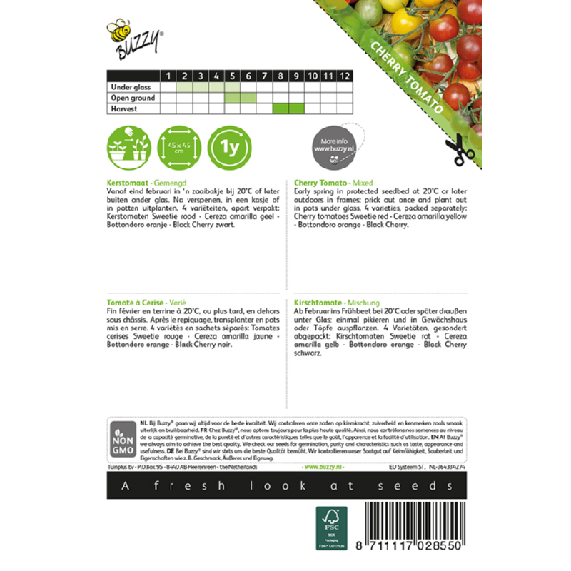 Buzzy® Cherrytomatoes Mixed