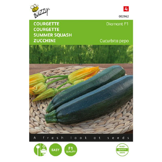 Buzzy® Summer squash Diamant F1, original Peto-strain