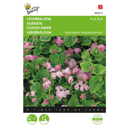 Buzzy® Flossflower Pink Ball