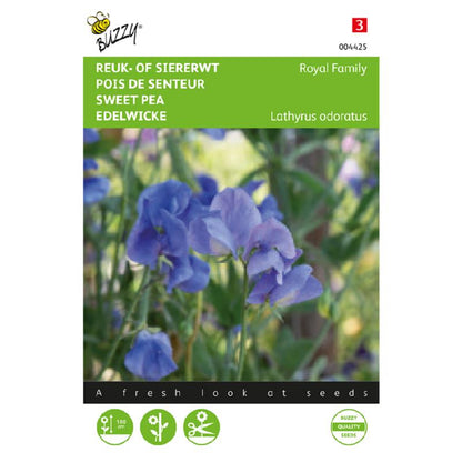 Buzzy® Lathyrus odoratus Royal Family Blue