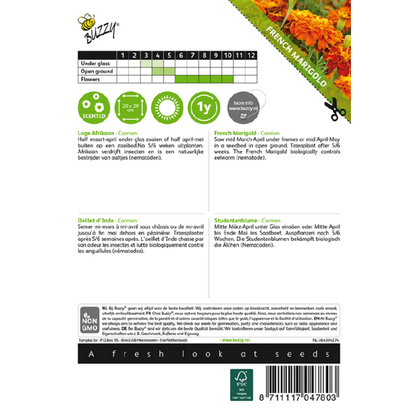 Buzzy® French Marigold Carmen