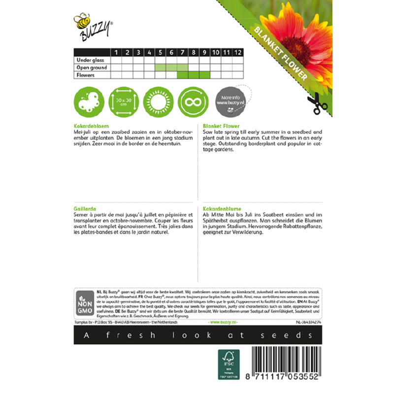 Buzzy® Blanket Flower