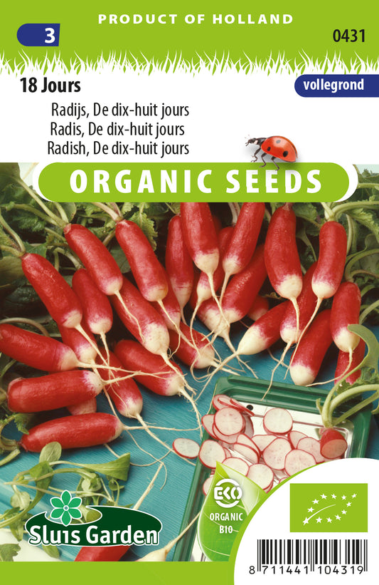 Radish 18 jours Organic