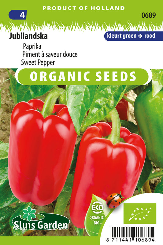 Sweet pepper Jubilandska BIO