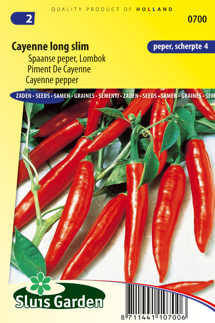 Pepper Cayenne Long Slim