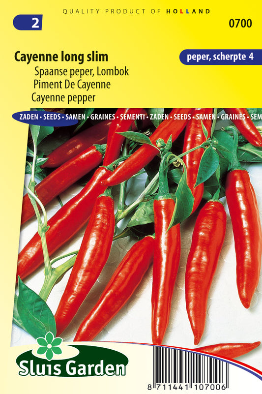 Pepper Cayenne Long Slim