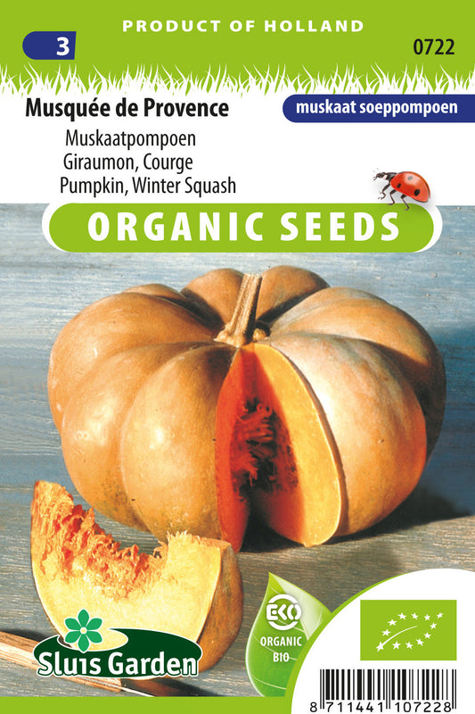 Pumpkin Musquee de provence Organic