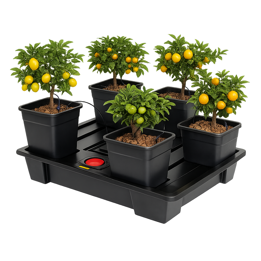 Wilma 5 pots  سستم زراعة مائية