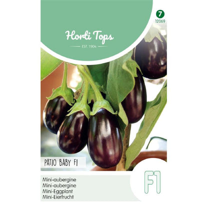 Horti Tops® Mini-Eggplant - Ophelia F1