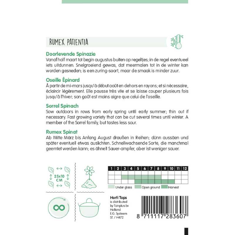 Horti Tops® Sorrel Spinach