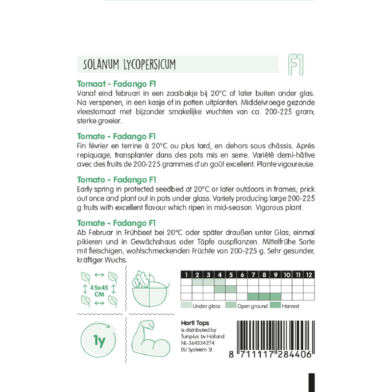 Horti Tops® Tomato Fandango (vh Celebration) F1