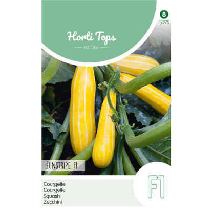 Horti Tops® Squash Sunstripe F1, yellow