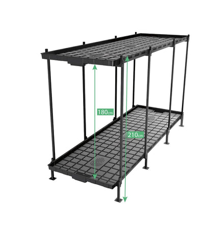 سستم متحرك كبير idrorack 3 “srart + end “ kit 120 * 240