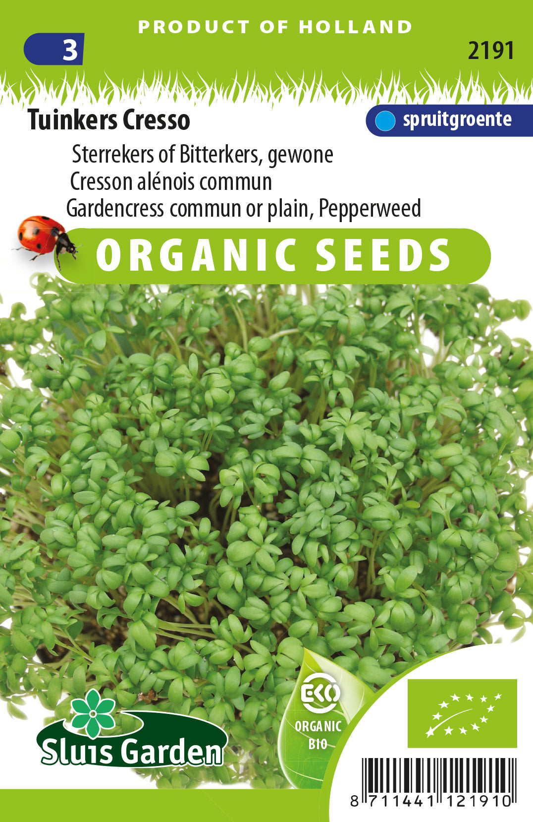 Cress Cresso ORGANIC