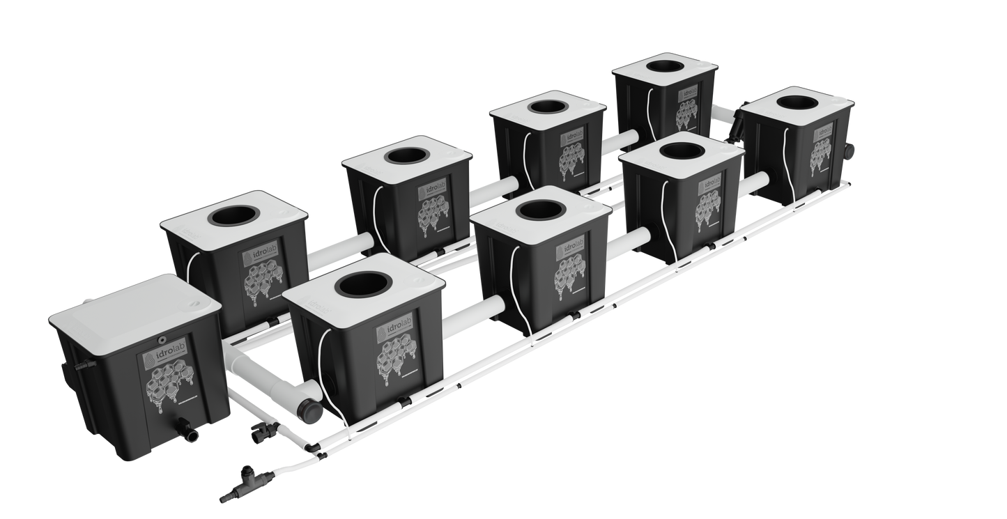 سستم 8 احواض RDWC SYSTEM 8 POT | نظام زراعة مائية hydroponic system