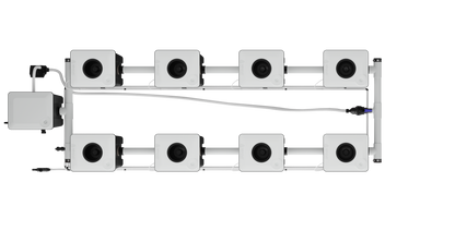 سستم 8 احواض RDWC SYSTEM 8 POT | نظام زراعة مائية hydroponic system
