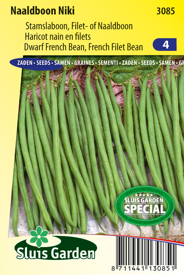 Dwarf french filet bean Niki