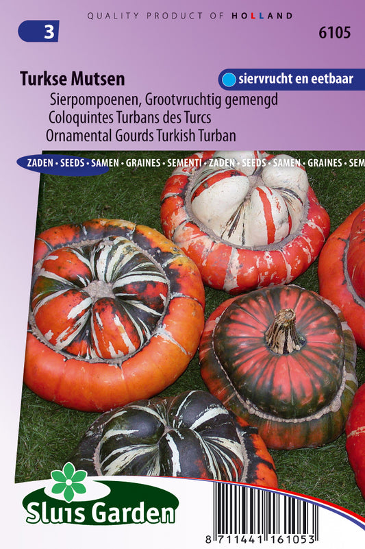 Cucurbita Large Fruited Turkish Turban