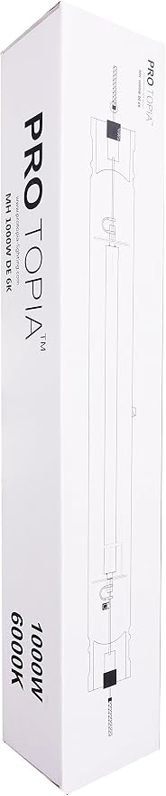 6000K 1000W Double Ended Metal Halide Grow Light Bulb