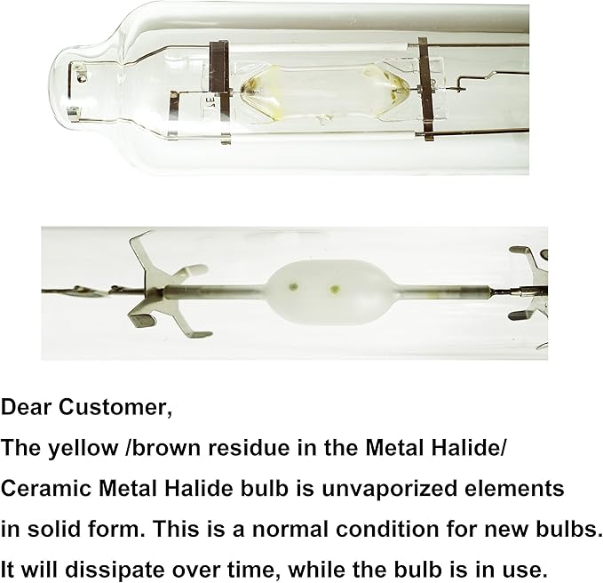 6000K 1000W Double Ended Metal Halide Grow Light Bulb