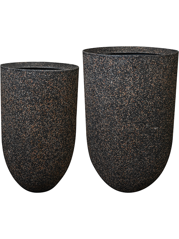 Vase set Ravi coffee D41 to  H68 حوض