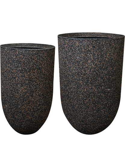 Vase set Ravi coffee D41 to  H68 حوض