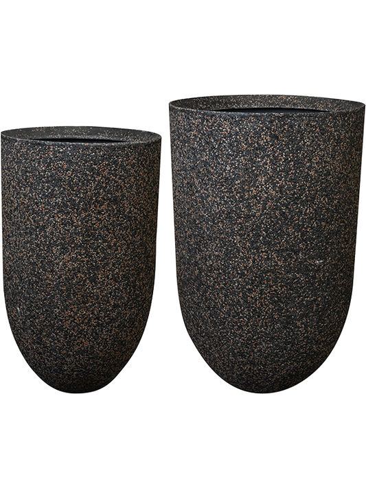 Vase set Ravi coffee D41 to  H68 حوض