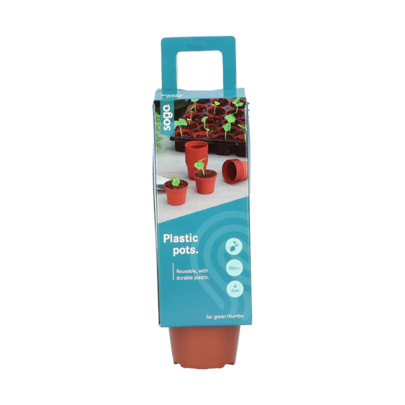 SOGO Plastic Plant Pot 6cm 30pcs.