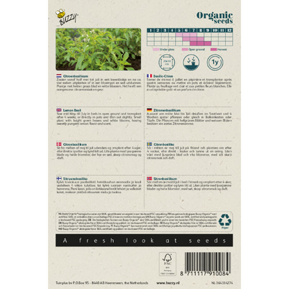 Buzzy® Organic Lemon Basil (BIO)