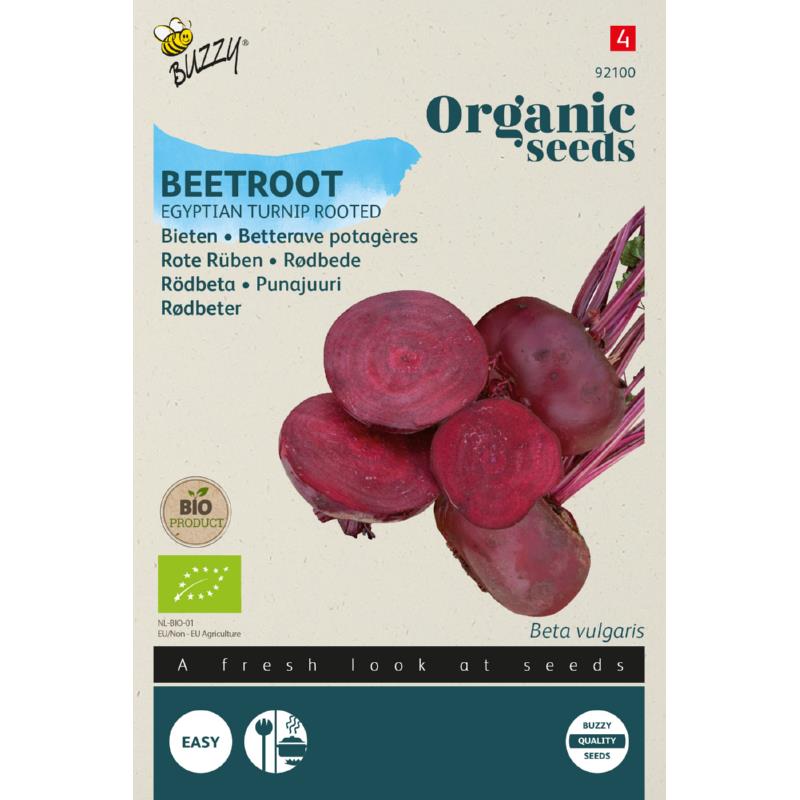 Buzzy® Organic Beetroot Turnip Egyptian (BIO)