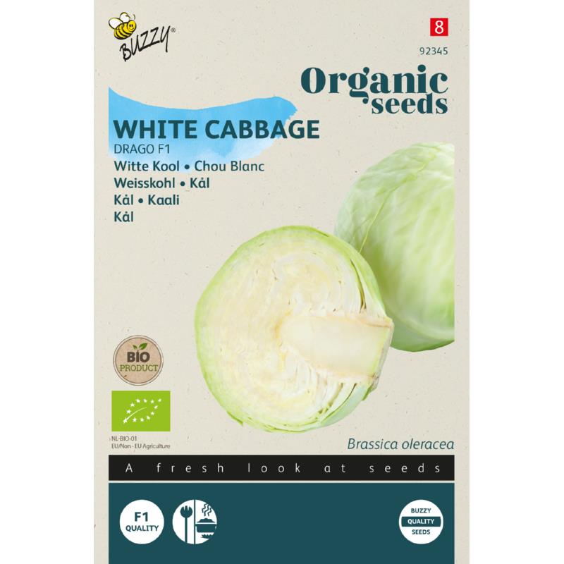 Buzzy® Organic White Cabbage Drago F1 (BIO)