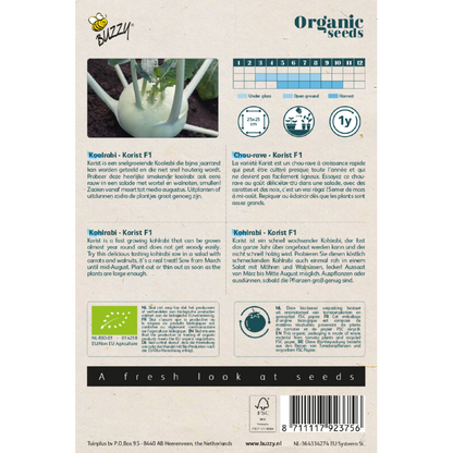 Buzzy® Organic Kohlrabi Korist F1(BIO)