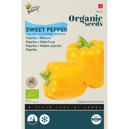 Buzzy® Organic Sweet pepper Yellow California Wonder