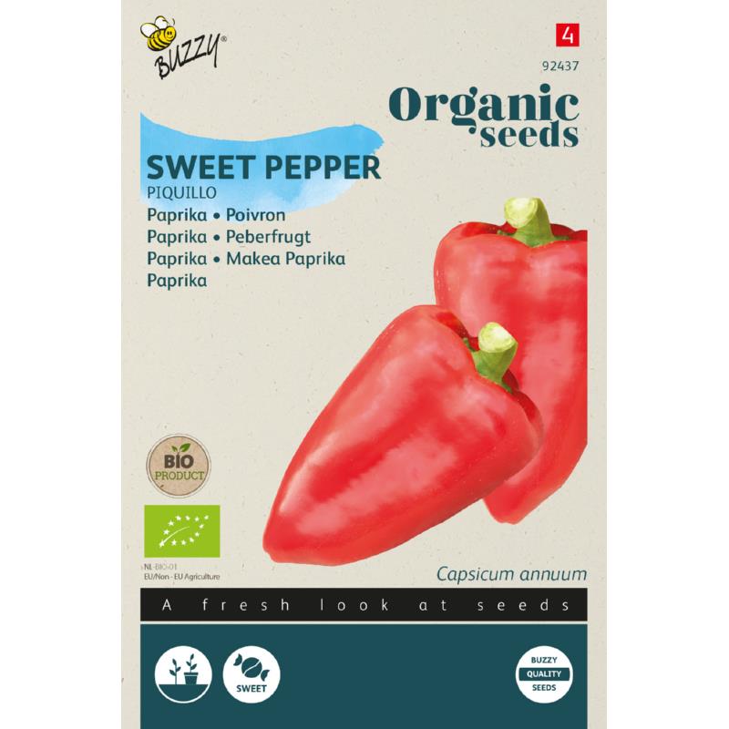 Buzzy® Organic Sweet Pepper Piquillo(BIO)