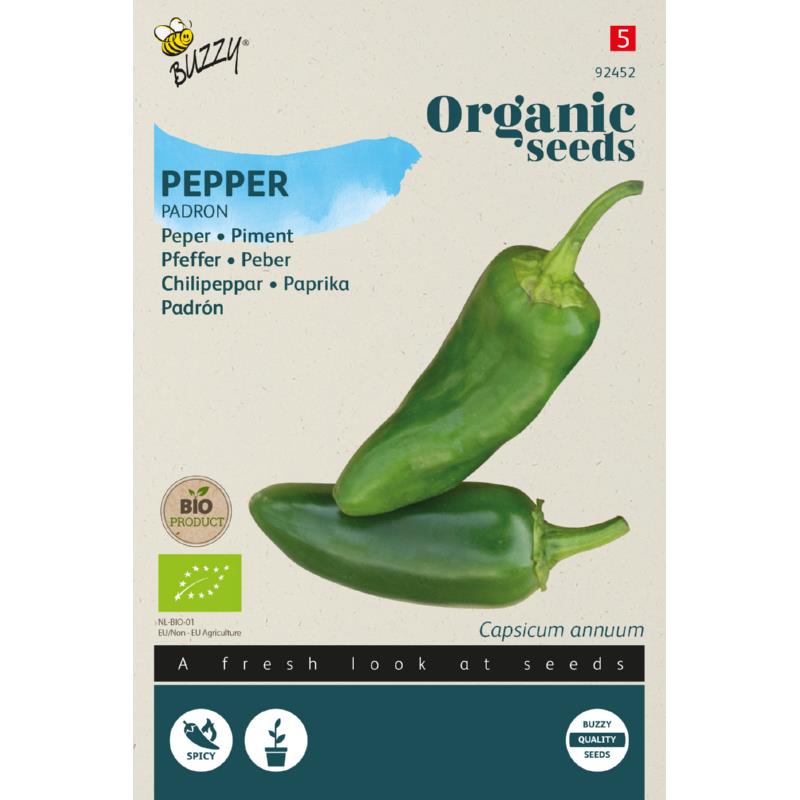 Buzzy® Organic Pepper Padron (BIO)