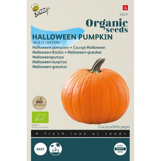 Buzzy® Organic Pumpkin Jack O' Lantern (BIO)